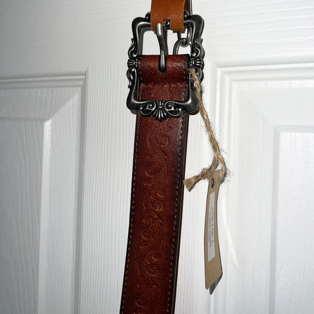 "Most Wanted" USA Leather Belt